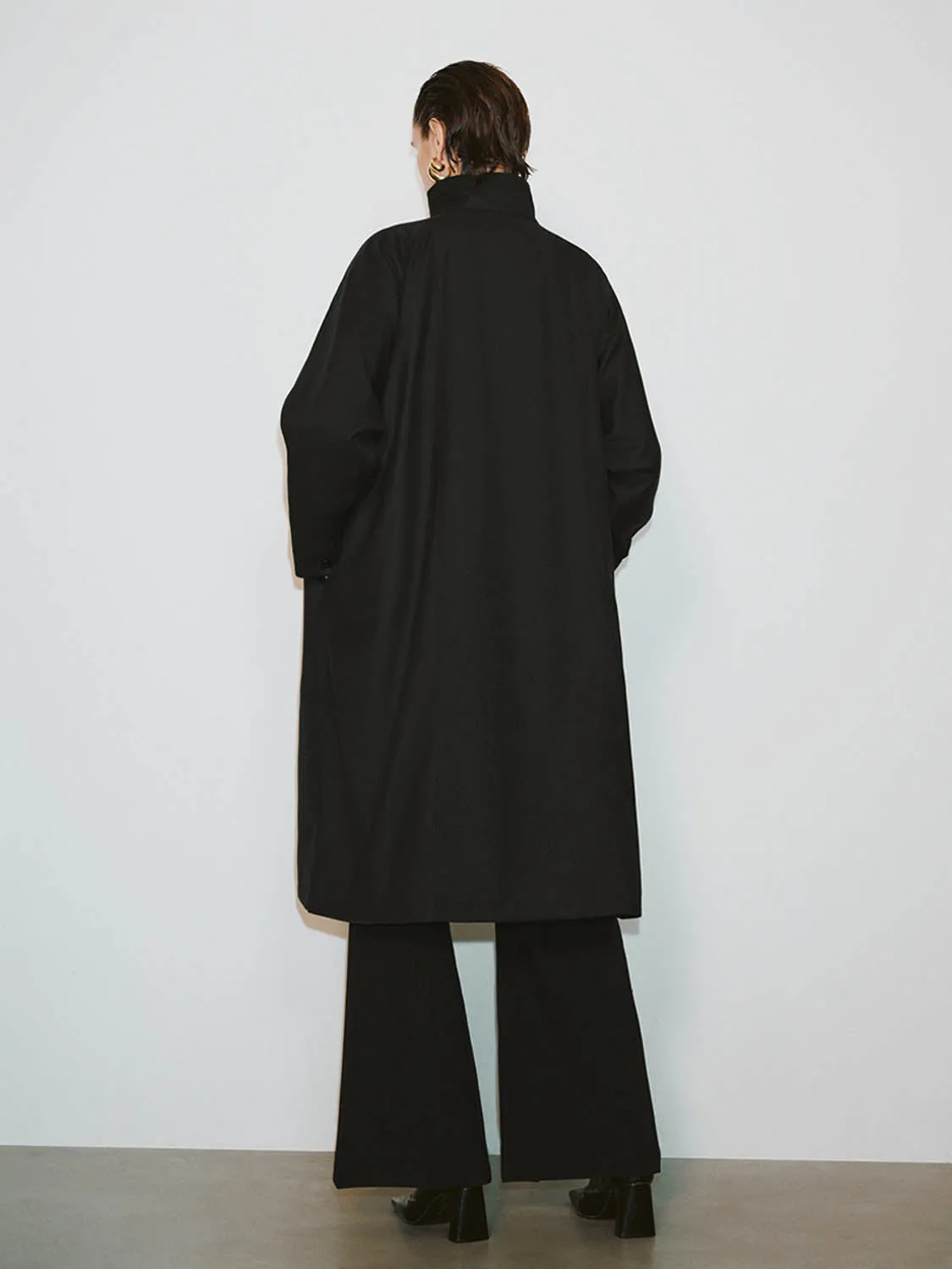 Oversized Trench Wool Blend Coats sold by Urban Revivo product image thumbnail 3