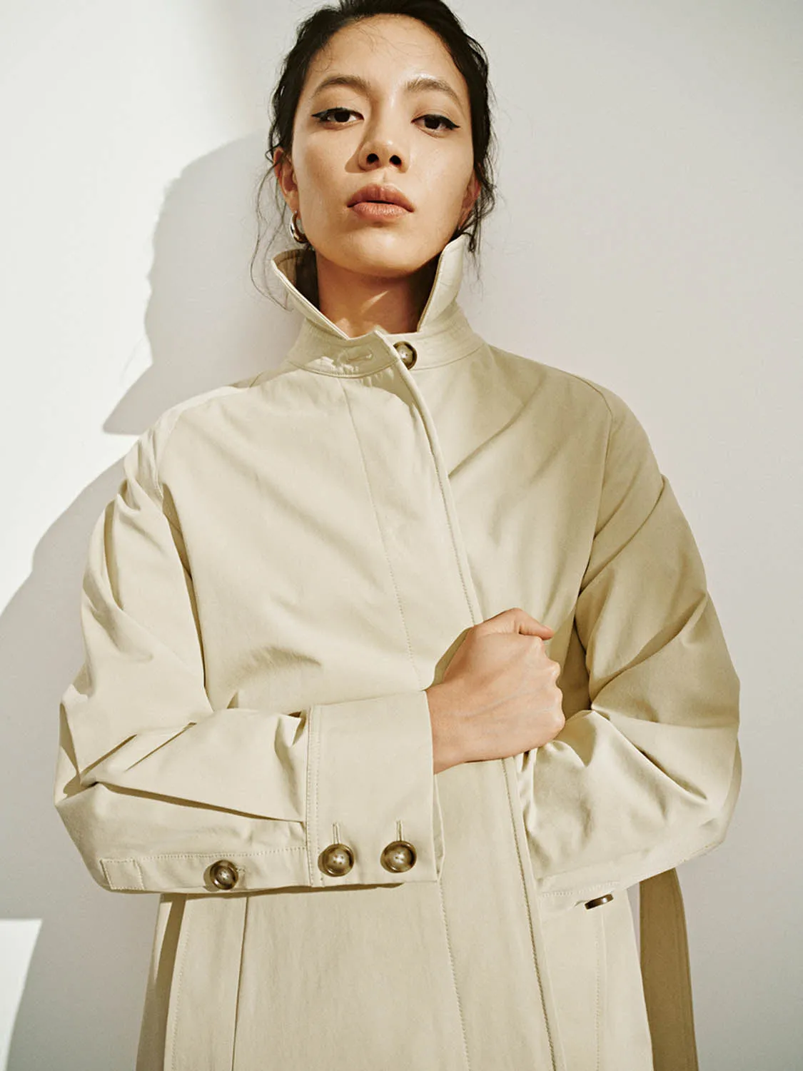Loose Trench Coats sold by Urban Revivo product image thumbnail 5