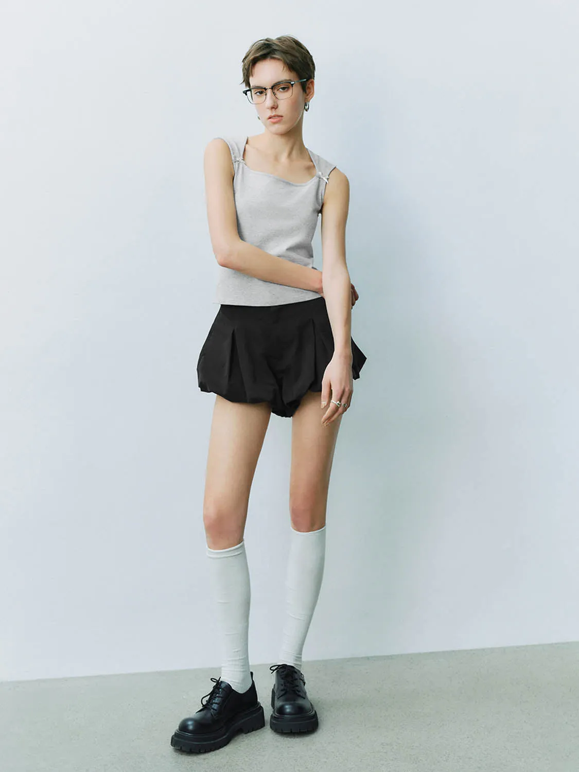 Skinny Sleeveless T-Shirts sold by Urban Revivo product image thumbnail 4