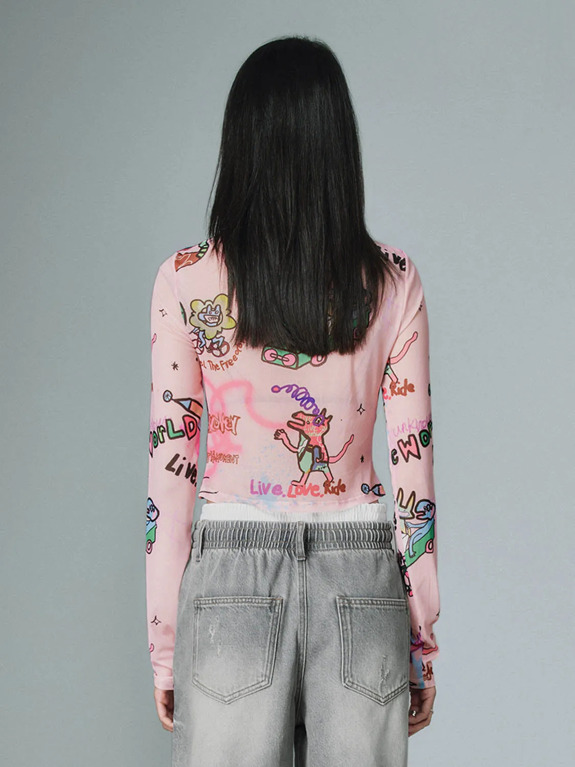 Printed Skinny T-Shirts sold by Urban Revivo product image thumbnail 2