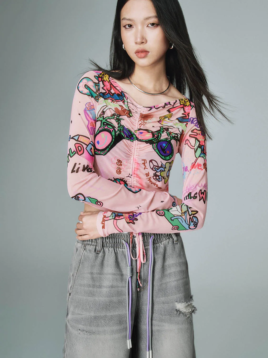 Printed Skinny T-Shirts sold by Urban Revivo