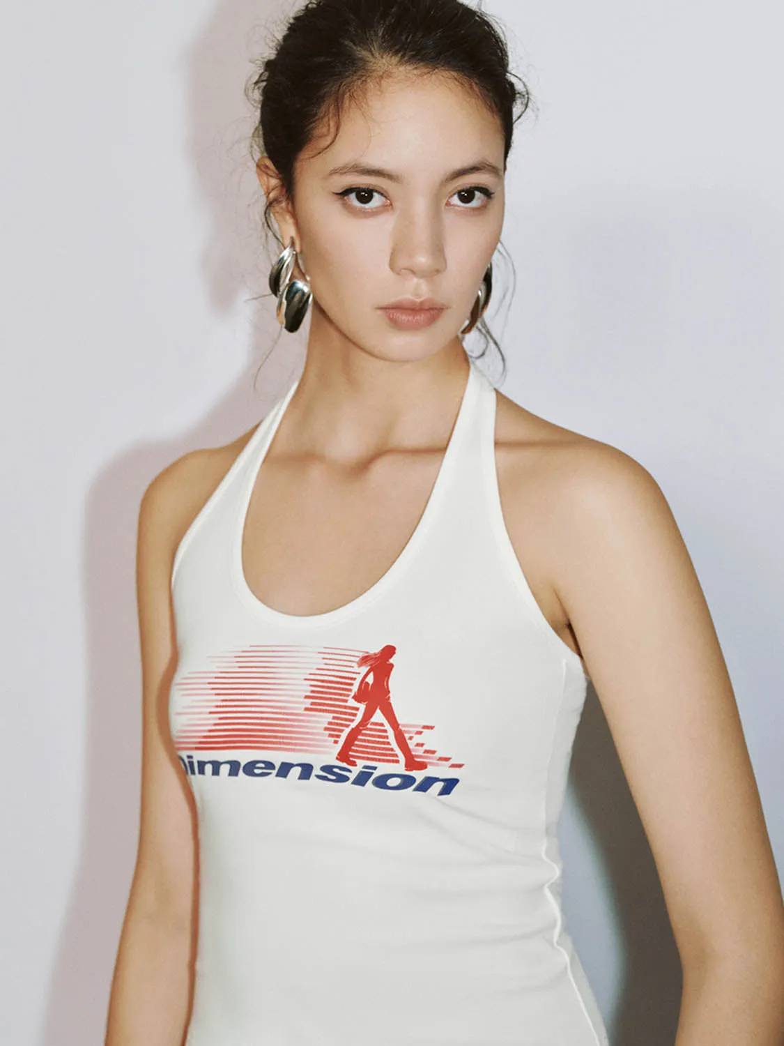 Halter Neck Skinny Tank Tops sold by Urban Revivo product image thumbnail 5