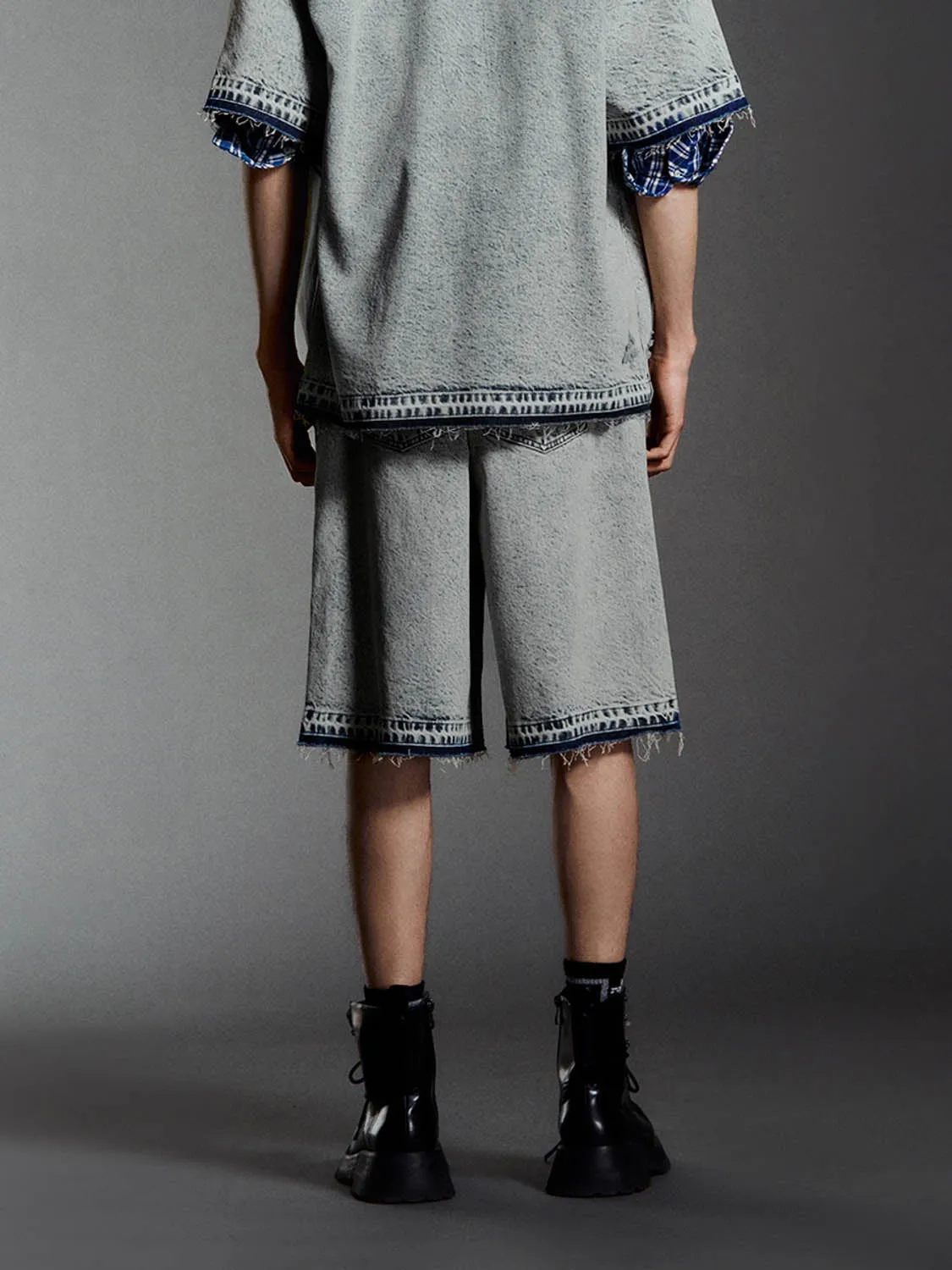 Vogue Denim Shorts sold by Urban Revivo product image thumbnail 3