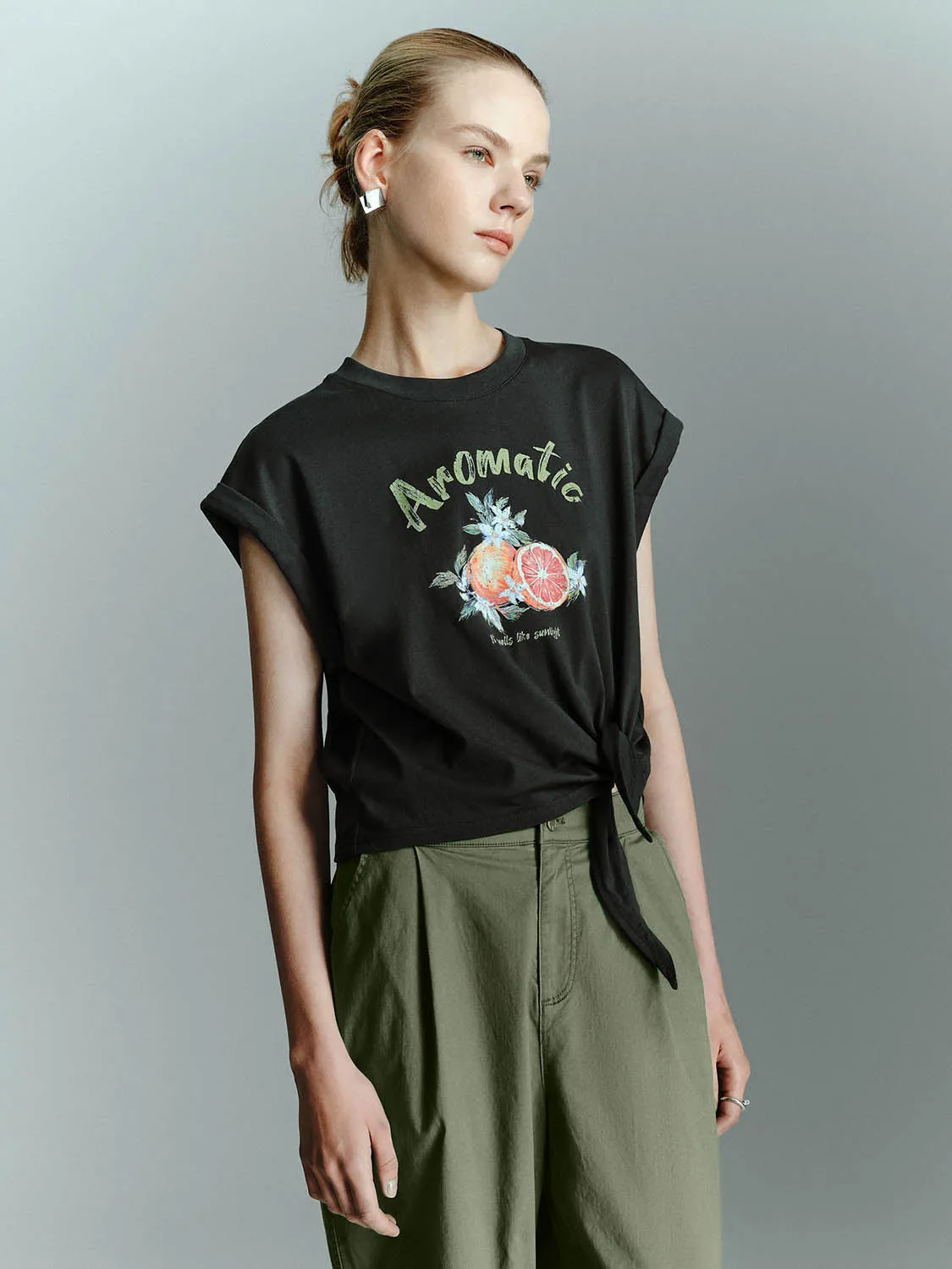 Loose T-Shirts sold by Urban Revivo product image thumbnail 2