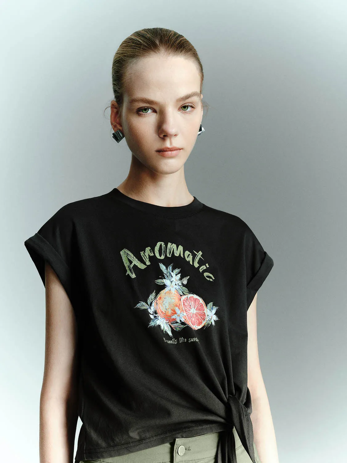 Loose T-Shirts sold by Urban Revivo product image thumbnail 5