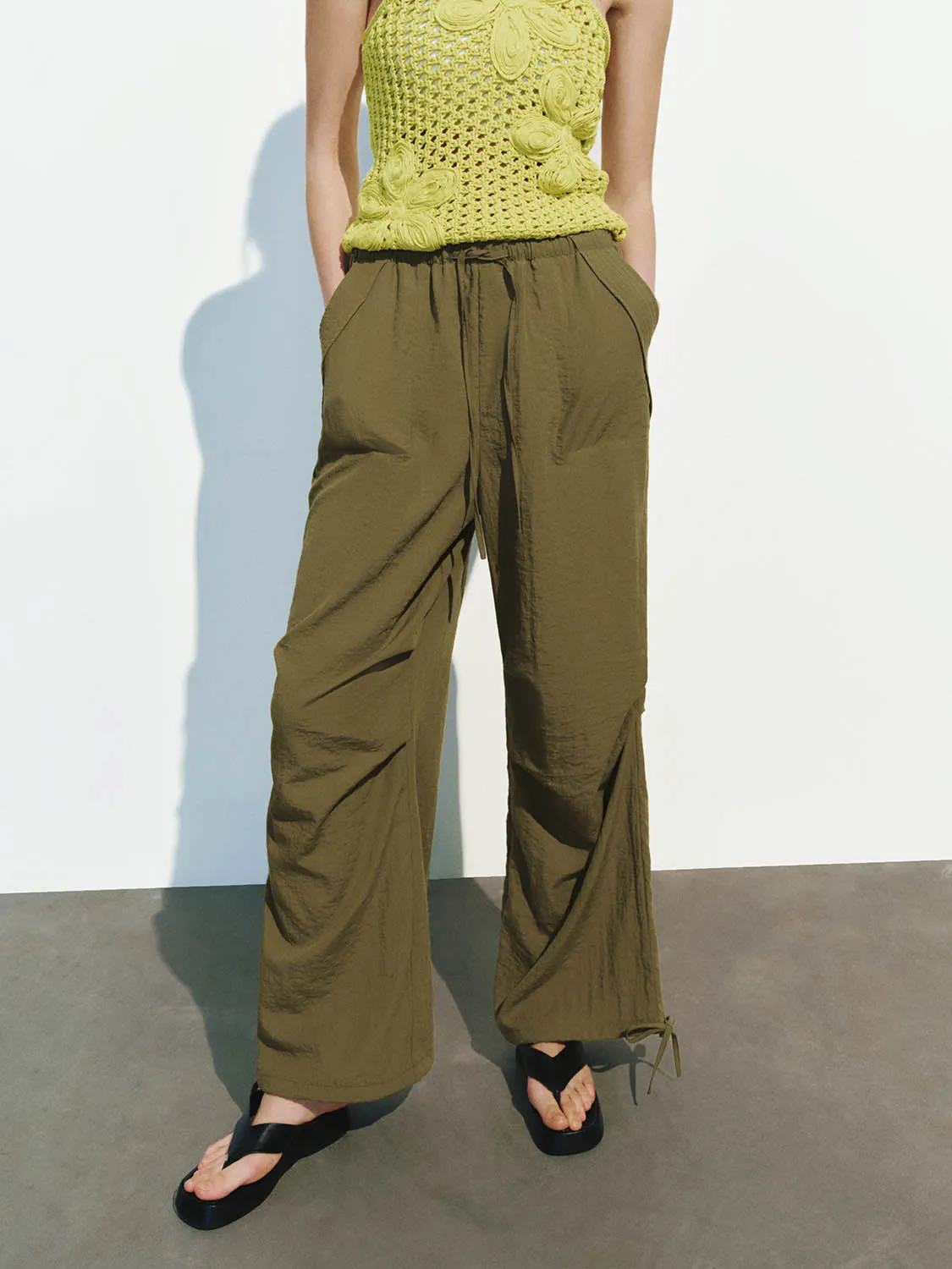 Wide-Leg Pants sold by Urban Revivo product image thumbnail 2