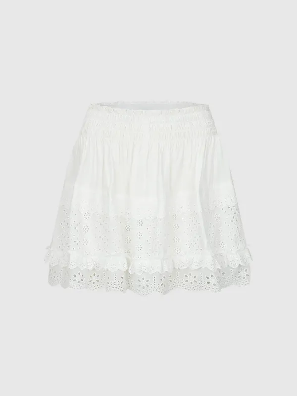 Lace A-Line Skirts sold by Urban Revivo
