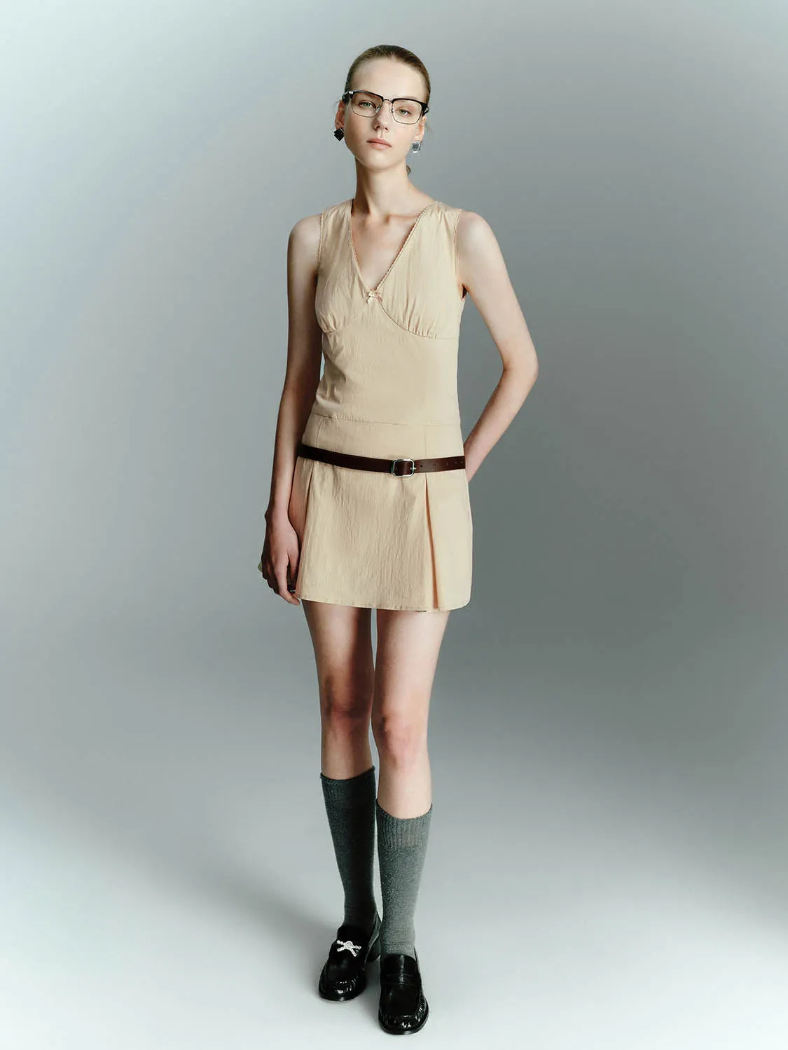 V-Neck A-Line Dresses sold by Urban Revivo product image thumbnail 4