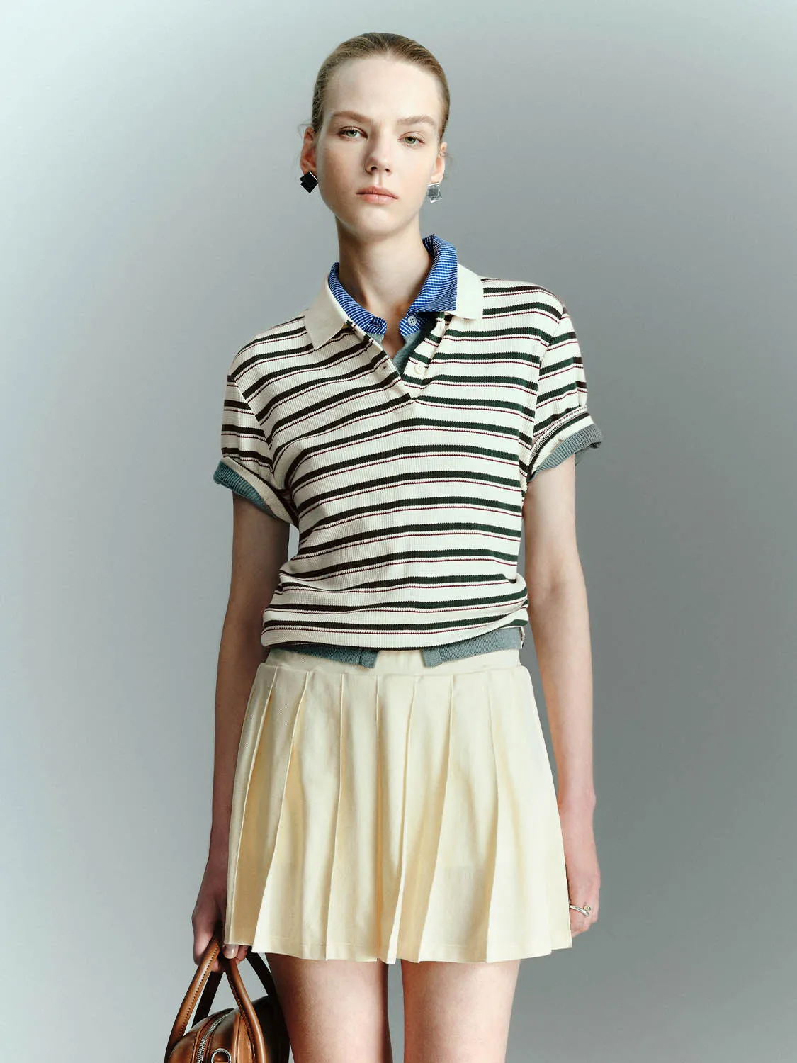 Striped Short Sleeve Shirts sold by Urban Revivo