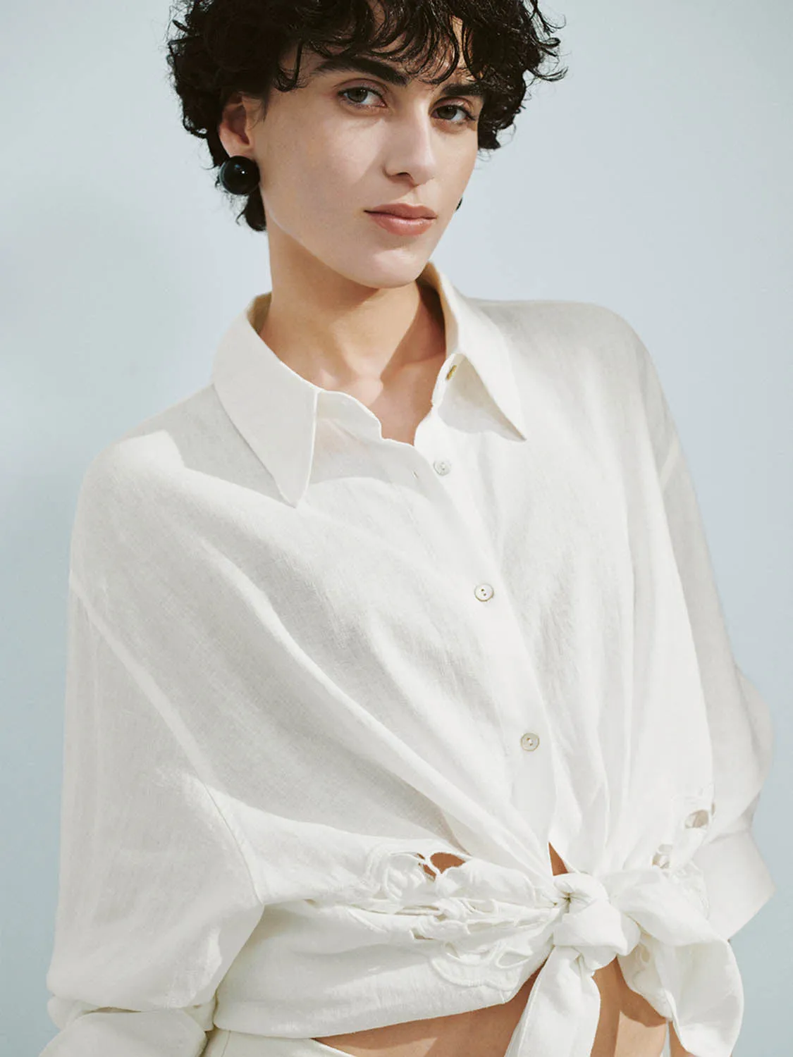 Long Sleeve Shirts sold by Urban Revivo product image thumbnail 5