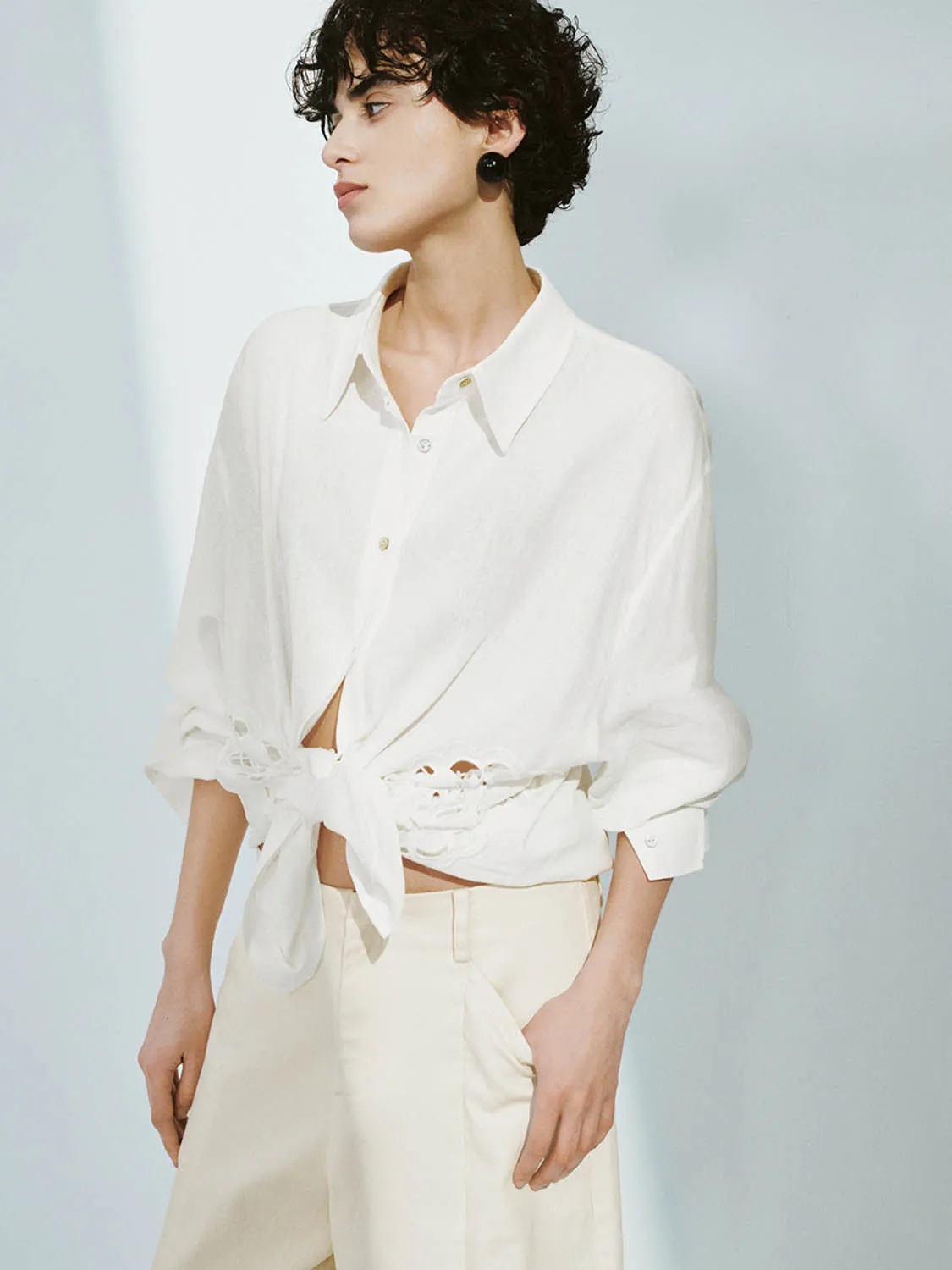 Long Sleeve Shirts sold by Urban Revivo product image thumbnail 4