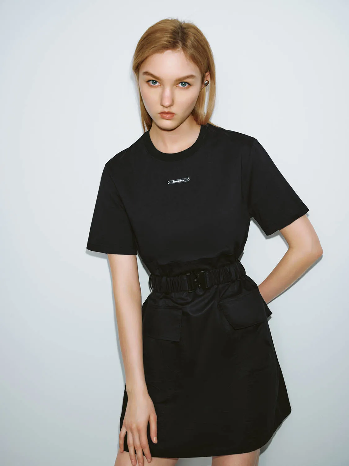 Crew Neck Skater Dresses sold by Urban Revivo product image thumbnail 4