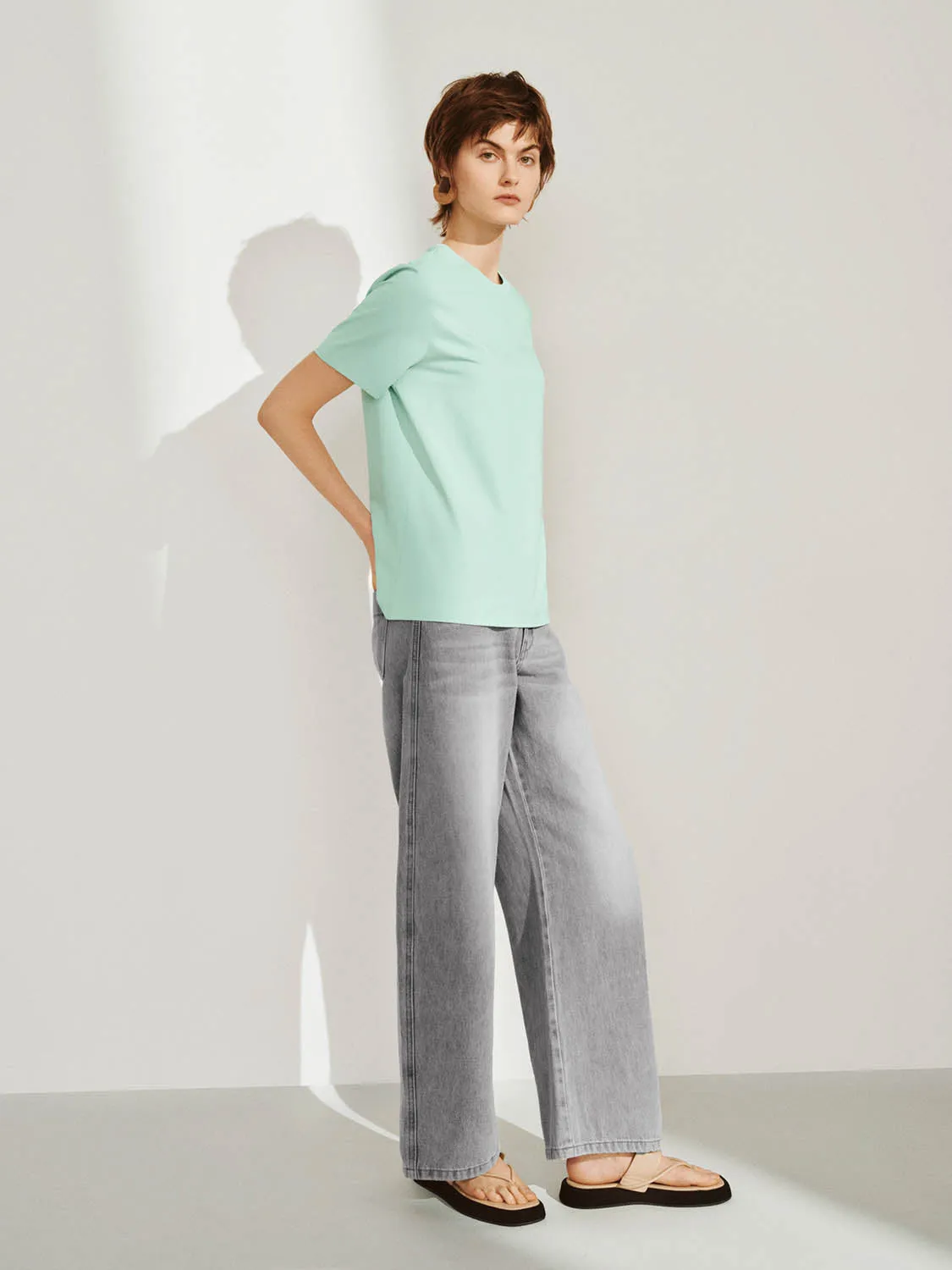 Short Sleeve T-Shirts sold by Urban Revivo product image thumbnail 3