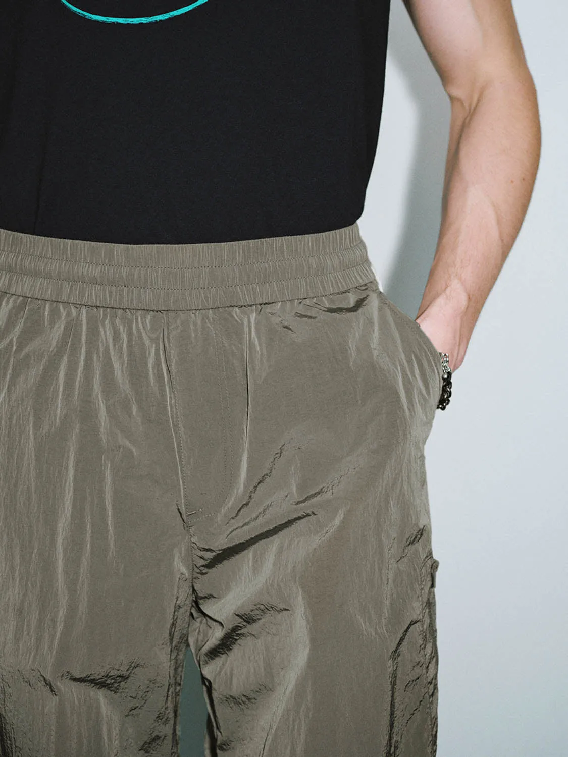 Long Wide-Leg Pants sold by Urban Revivo product image thumbnail 4