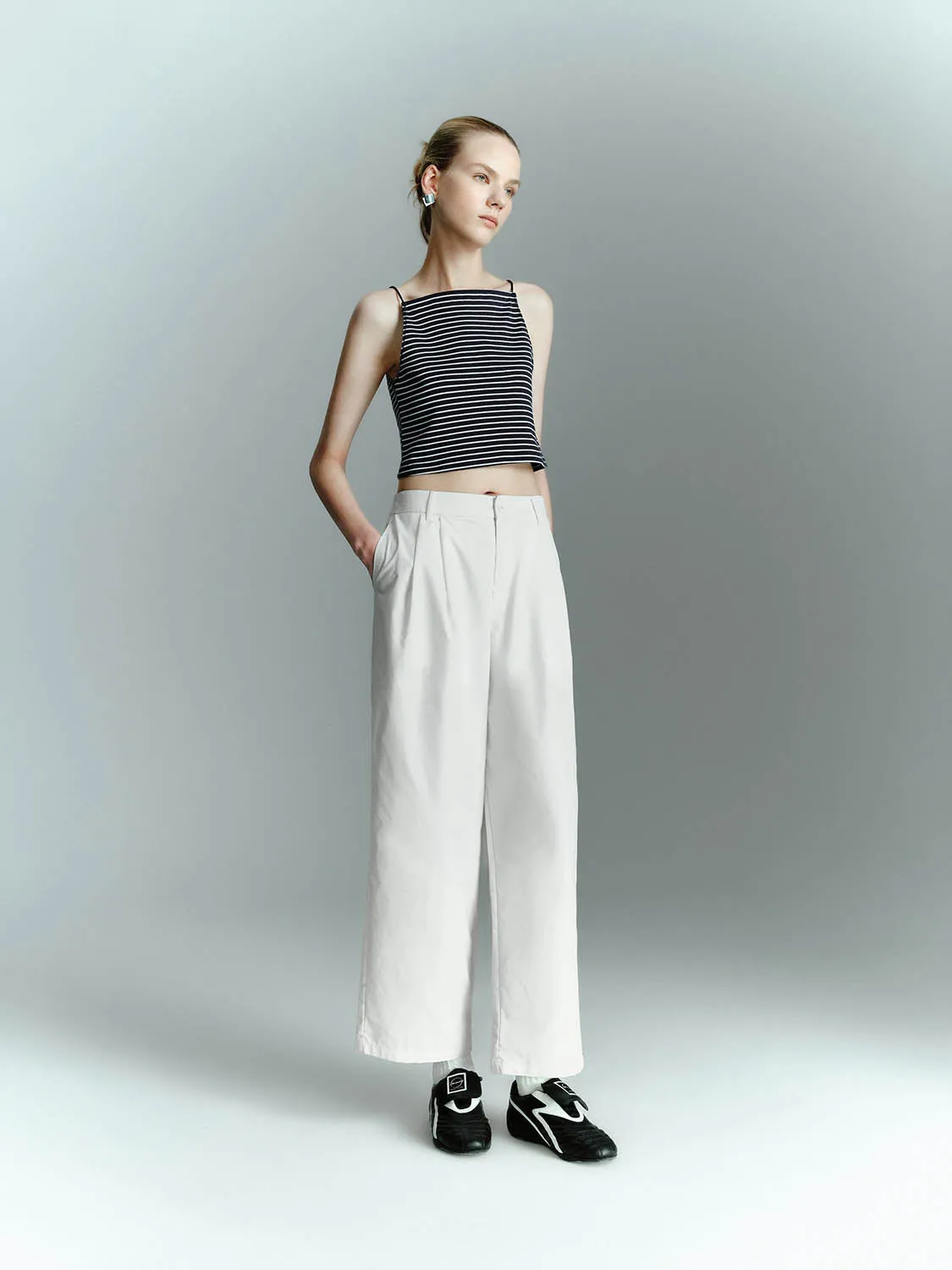Wide-Leg Pants sold by Urban Revivo product image thumbnail 5