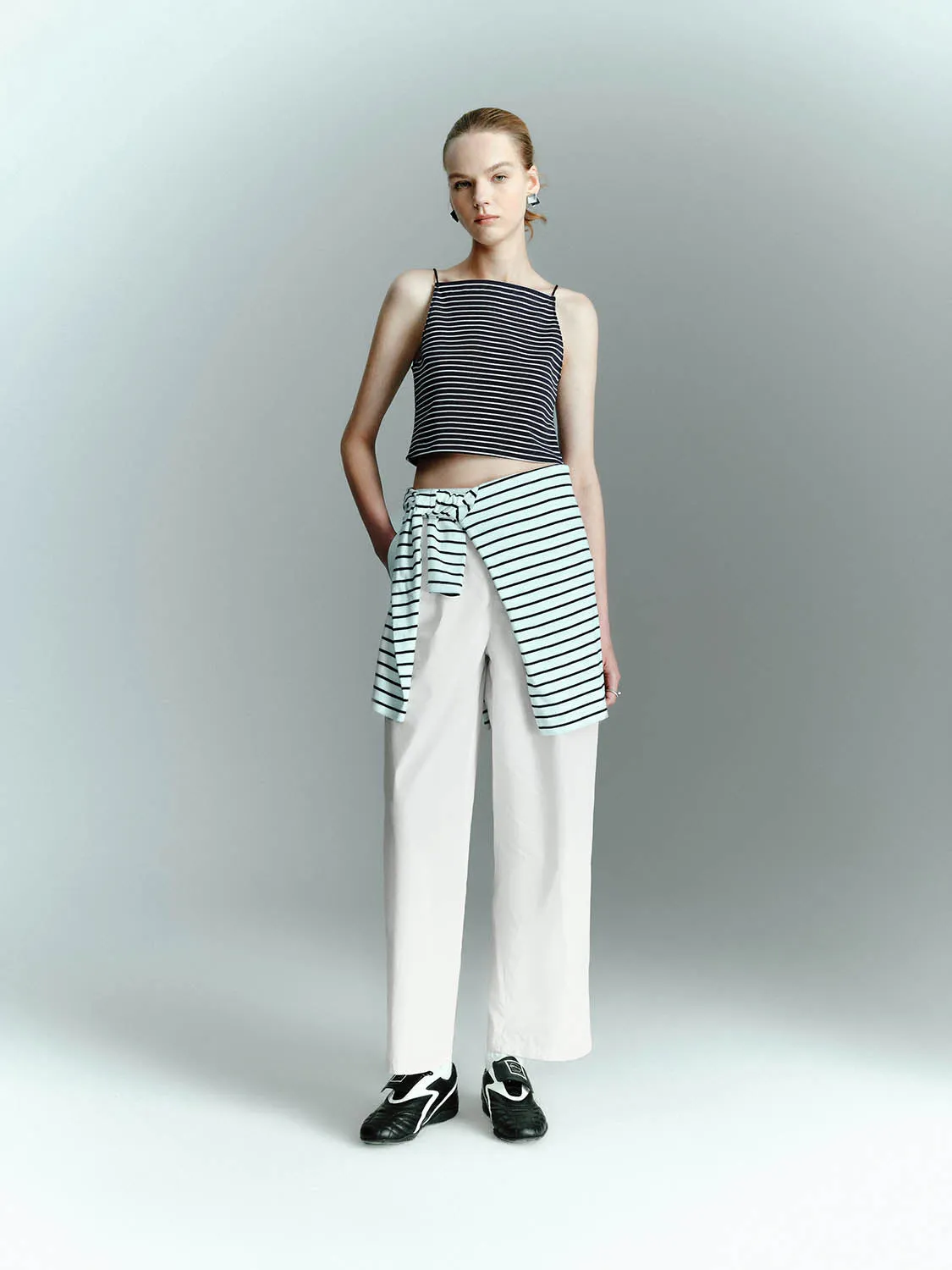 Wide-Leg Pants sold by Urban Revivo product image thumbnail 4