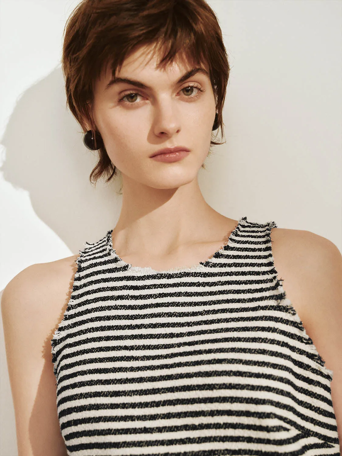 Striped Sleeveless A-Line Dresses sold by Urban Revivo product image thumbnail 5