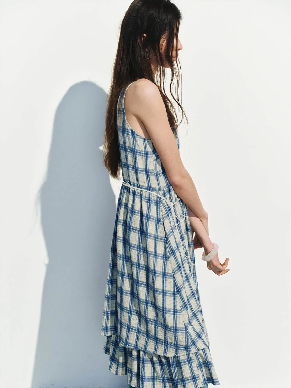 Checkered A-Line Dresses sold by Urban Revivo product image thumbnail 2