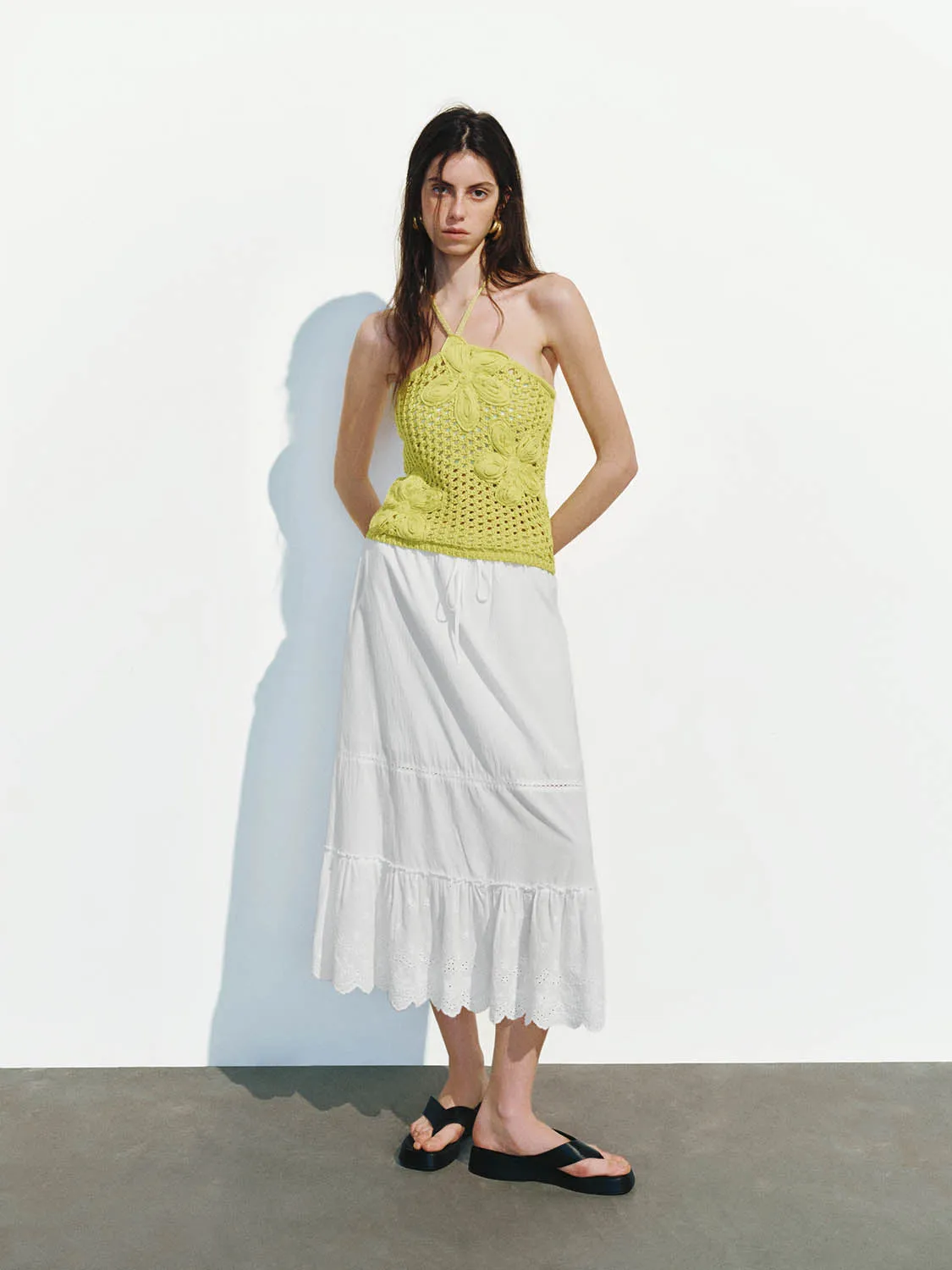 Loose A-Line Skirts sold by Urban Revivo product image thumbnail 4