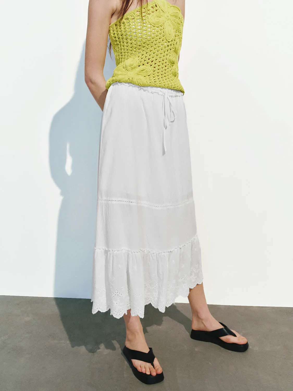 Loose A-Line Skirts sold by Urban Revivo product image thumbnail 3