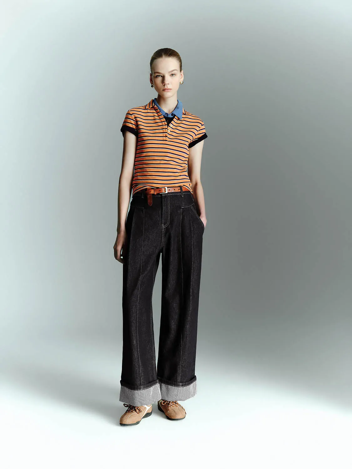 Striped Skinny T-Shirts sold by Urban Revivo product image thumbnail 5
