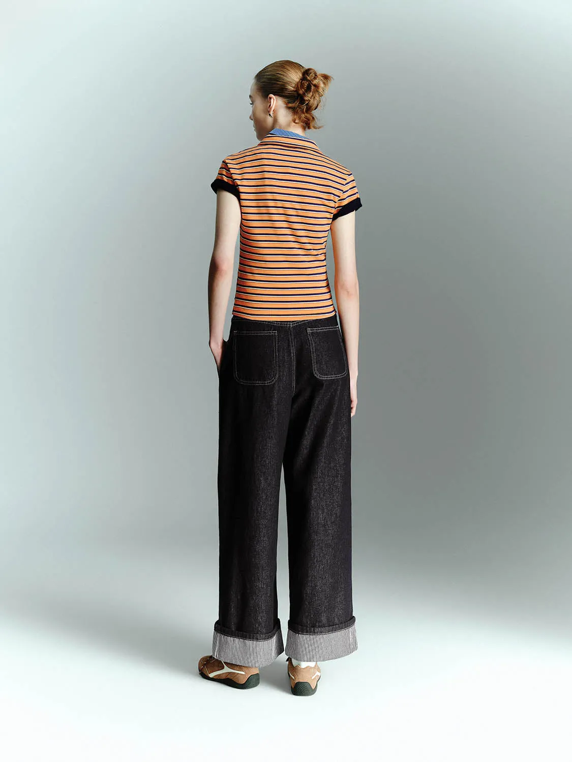 Striped Skinny T-Shirts sold by Urban Revivo product image thumbnail 4