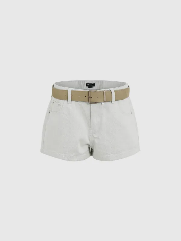 Vogue Denim Shorts sold by Urban Revivo