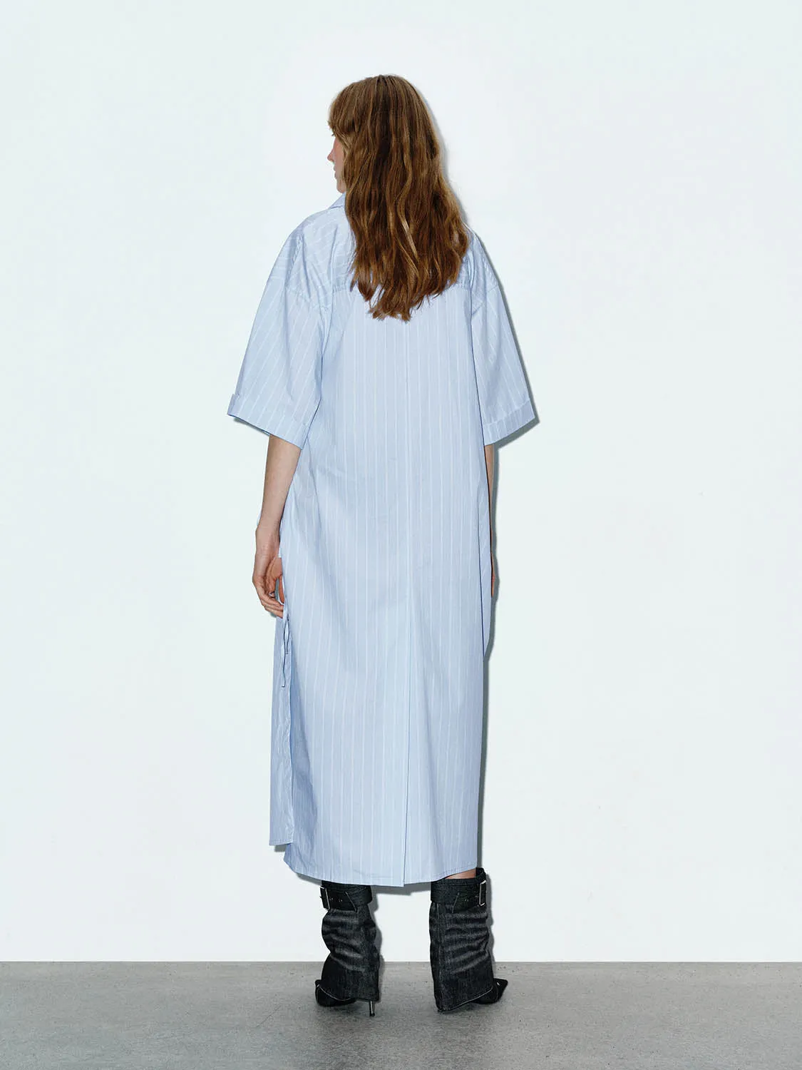 Tie Front Straight Dresses sold by Urban Revivo product image thumbnail 4