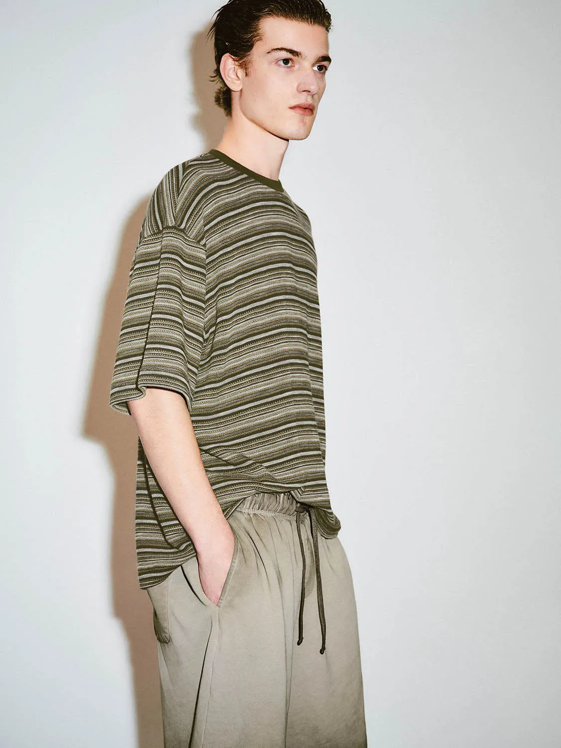 Striped T-Shirts sold by Urban Revivo product image thumbnail 5