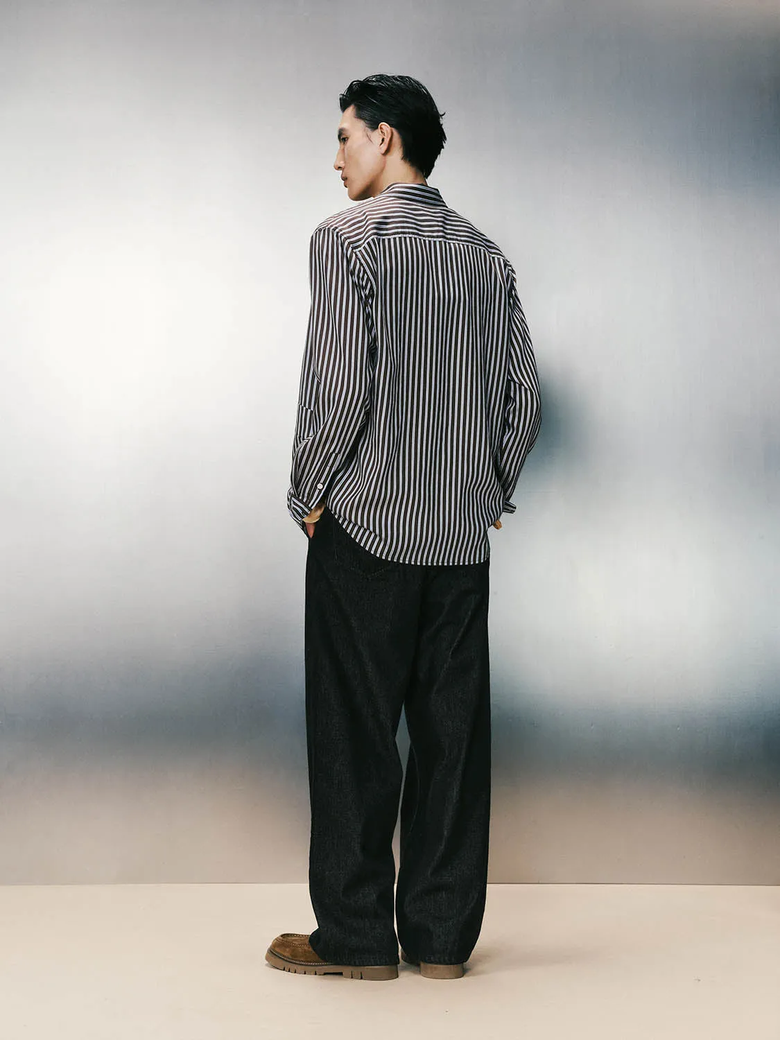 Striped Long Sleeve Dresses sold by Urban Revivo product image thumbnail 5