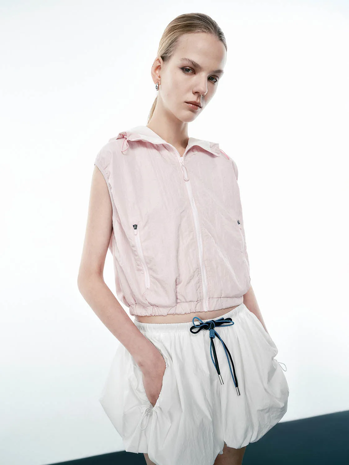 Sleeveless Hoodie Jackets sold by Urban Revivo