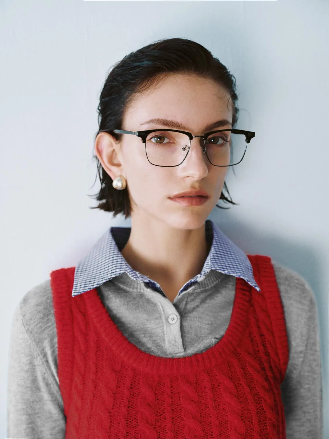 Sleeveless Cable Knitted T-Shirts sold by Urban Revivo product image thumbnail 3