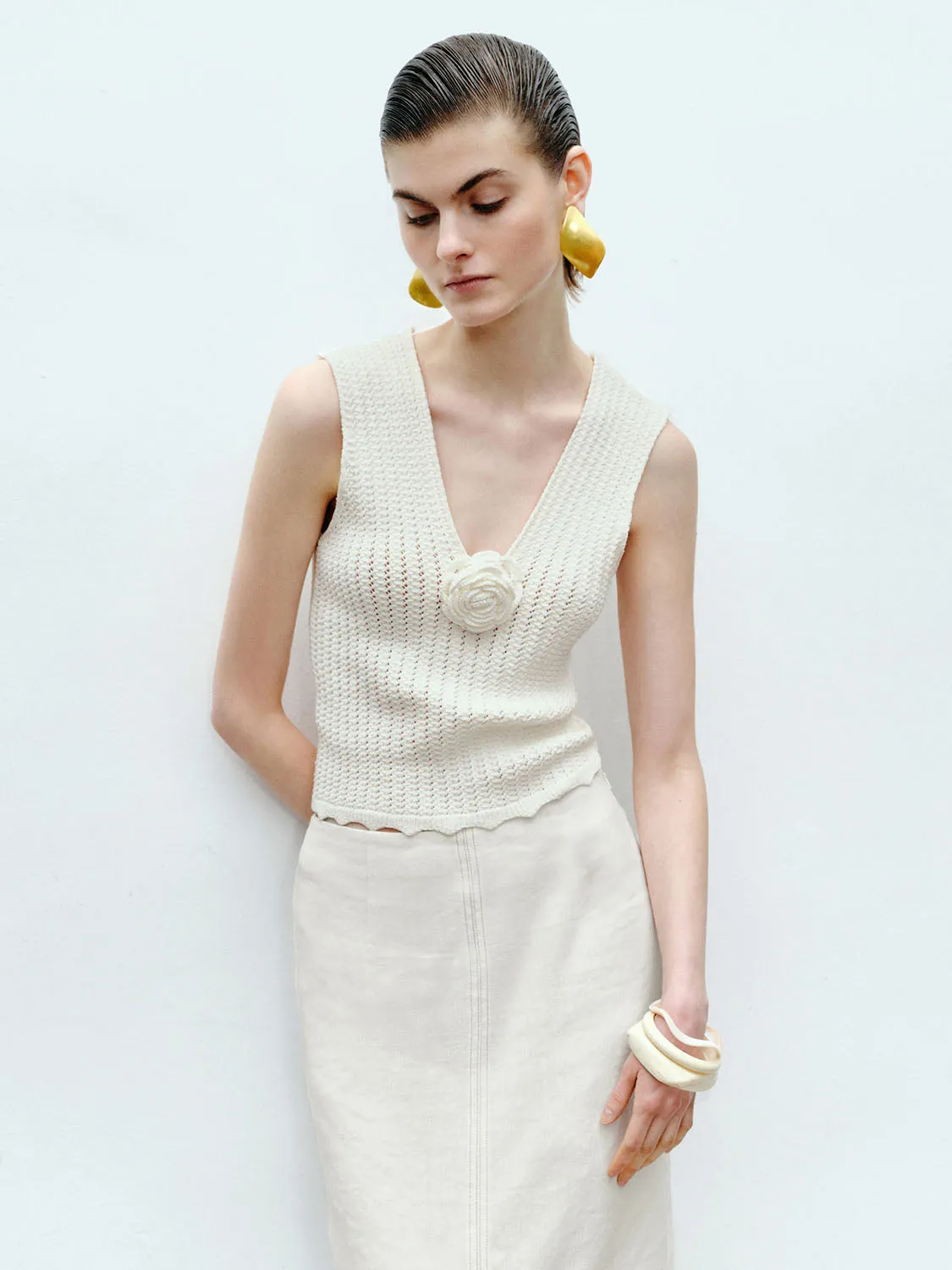 Rib Knitted T-Shirts sold by Urban Revivo