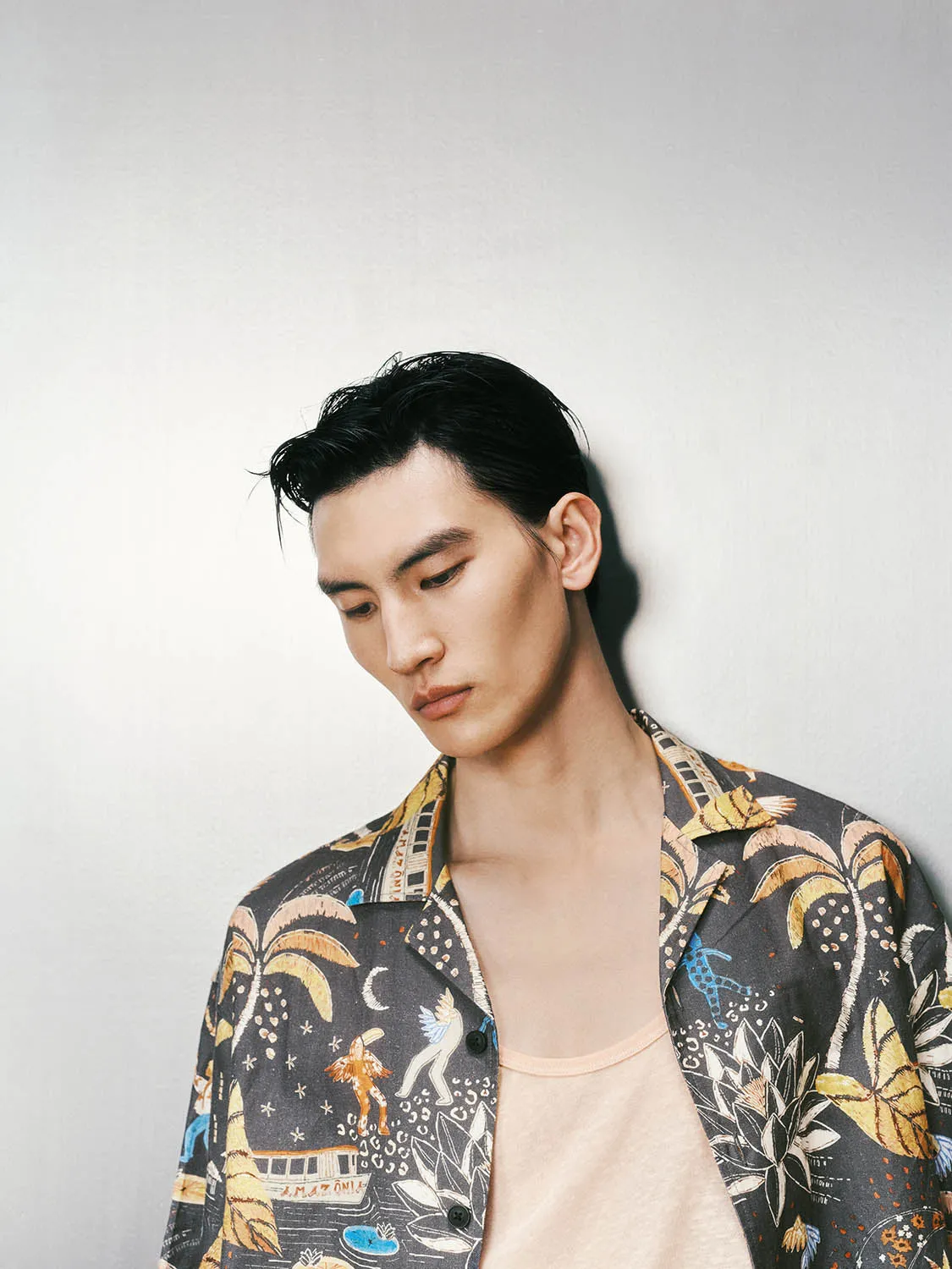 Printed Short Sleeve Shirts sold by Urban Revivo product image thumbnail 5