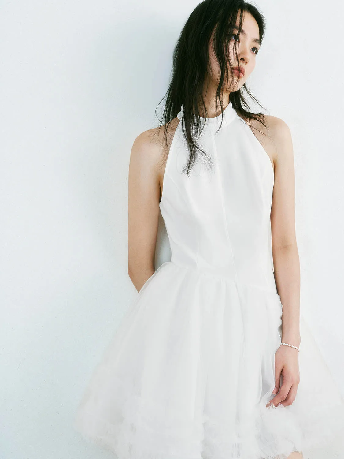 Mesh Sleeveless Dresses sold by Urban Revivo product image thumbnail 4