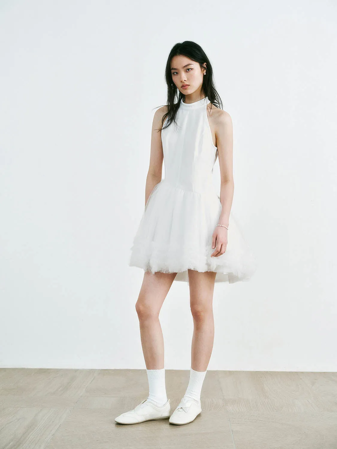 Mesh Sleeveless Dresses sold by Urban Revivo product image thumbnail 2