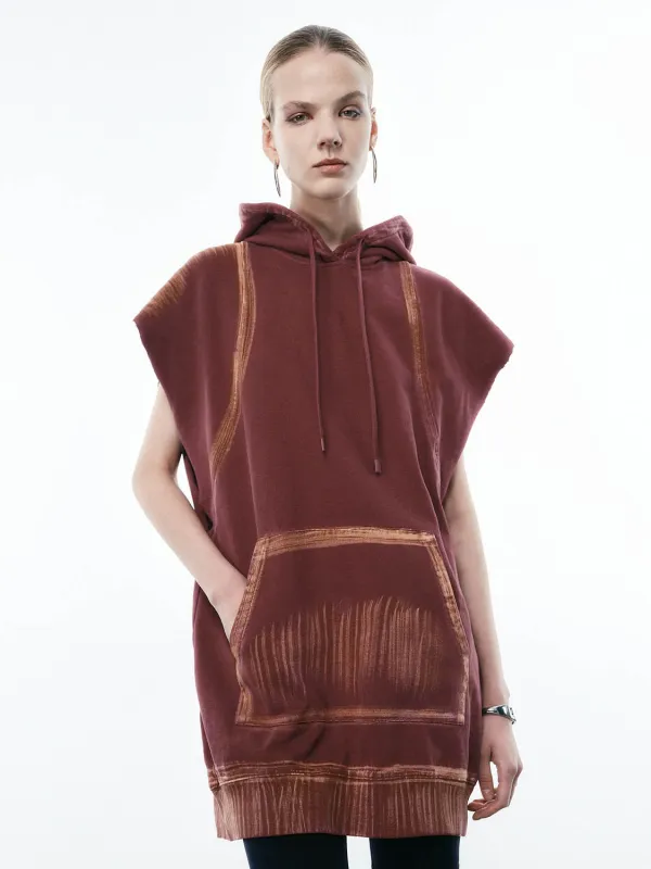Hoodie Sleeveless Dresses sold by Urban Revivo
