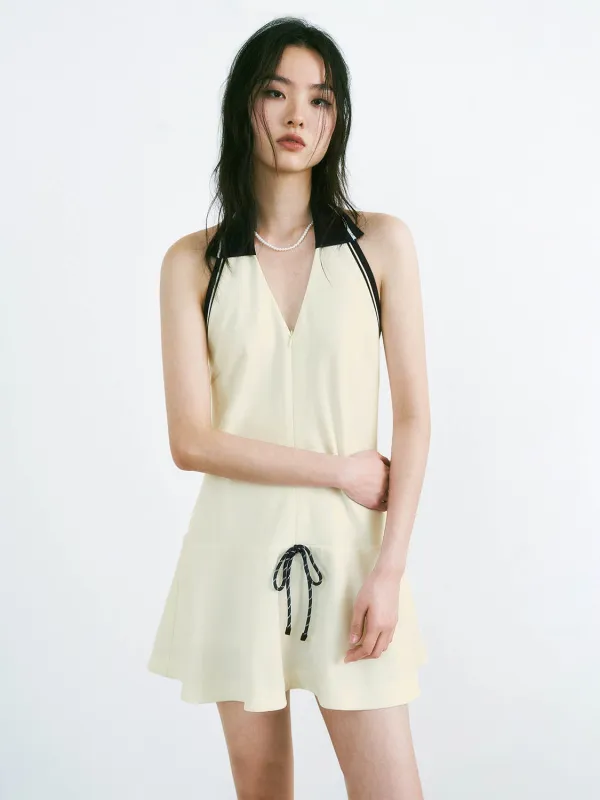 Halter Neck A-Line Dresses sold by Urban Revivo