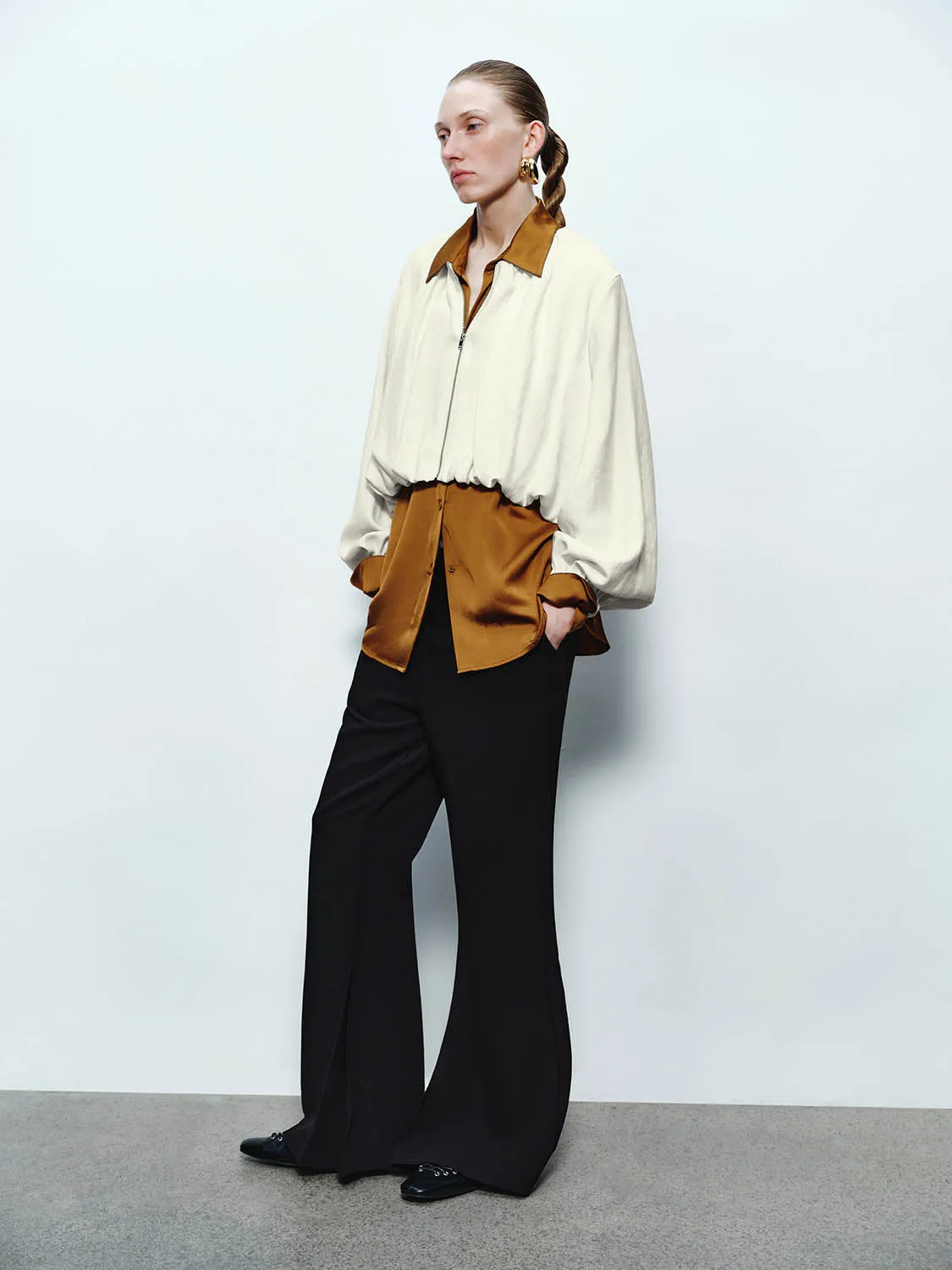 Drawstring Hem Jackets sold by Urban Revivo product image thumbnail 3