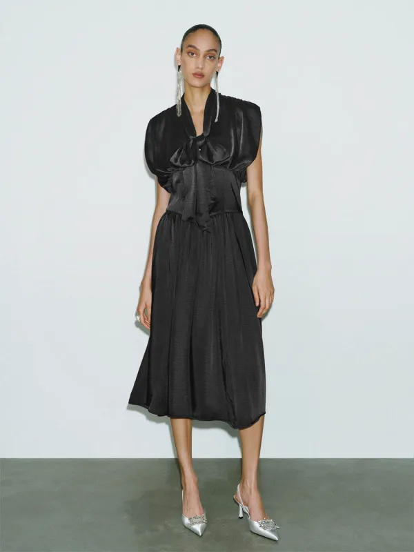 Bow Tie Skater Dresses sold by Urban Revivo