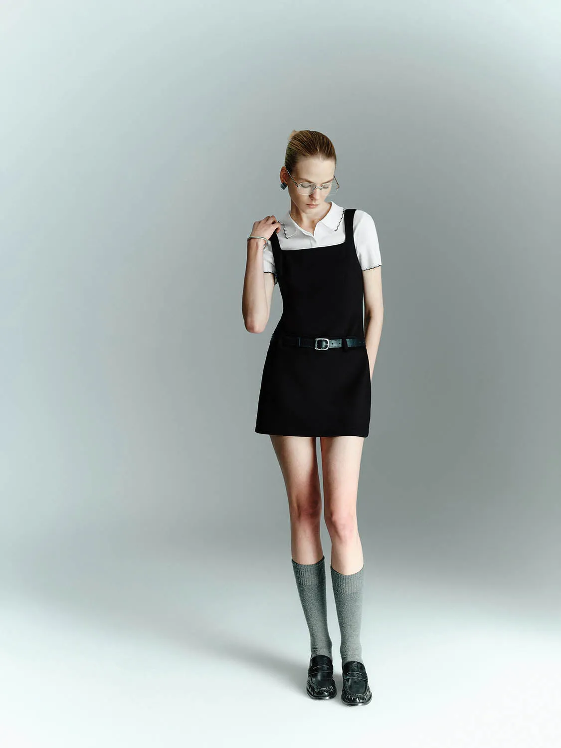 Wide Strap Straight Mini Dresses sold by Urban Revivo product image thumbnail 5