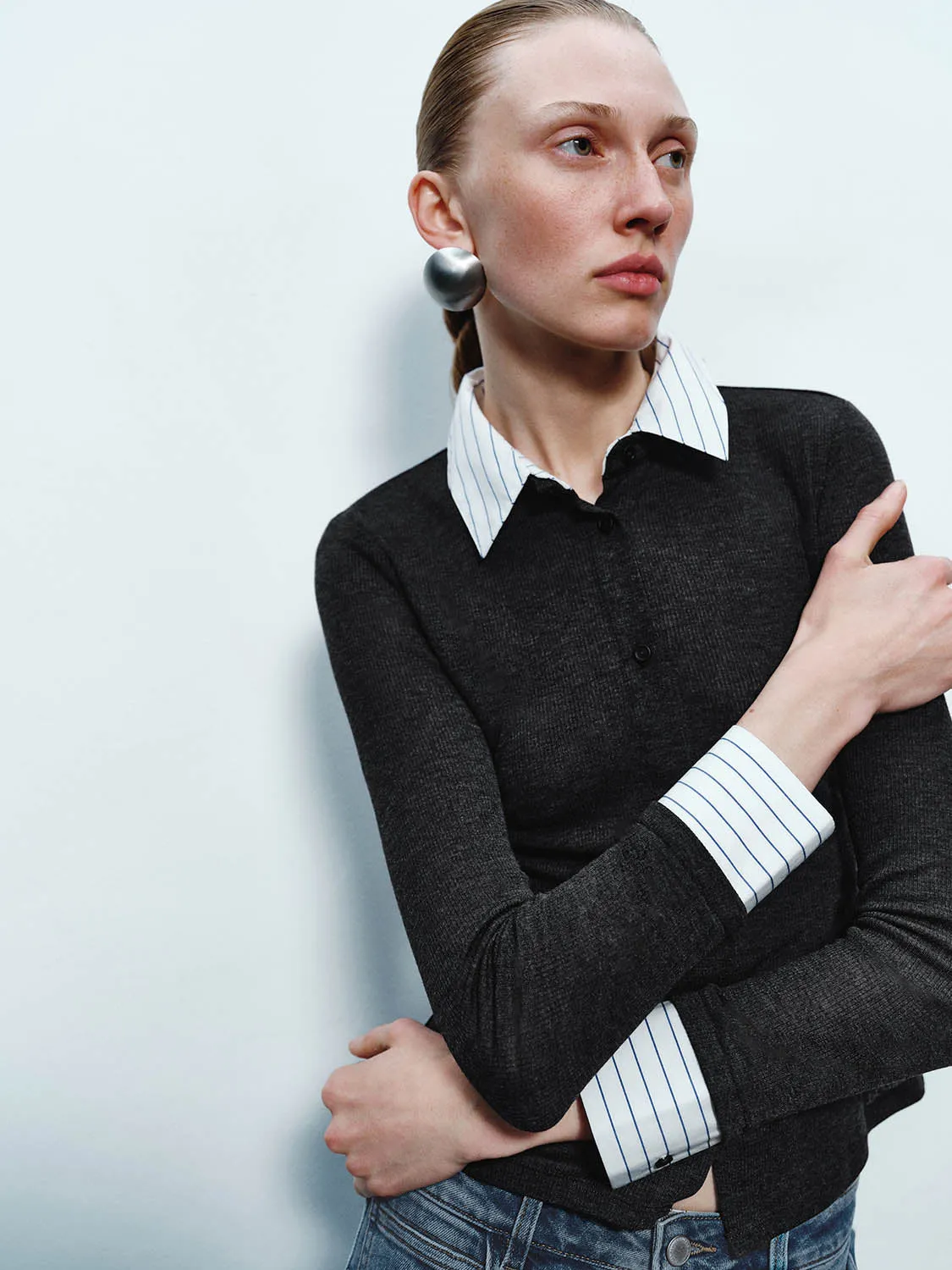 Long Sleeve Shirts sold by Urban Revivo product image thumbnail 3