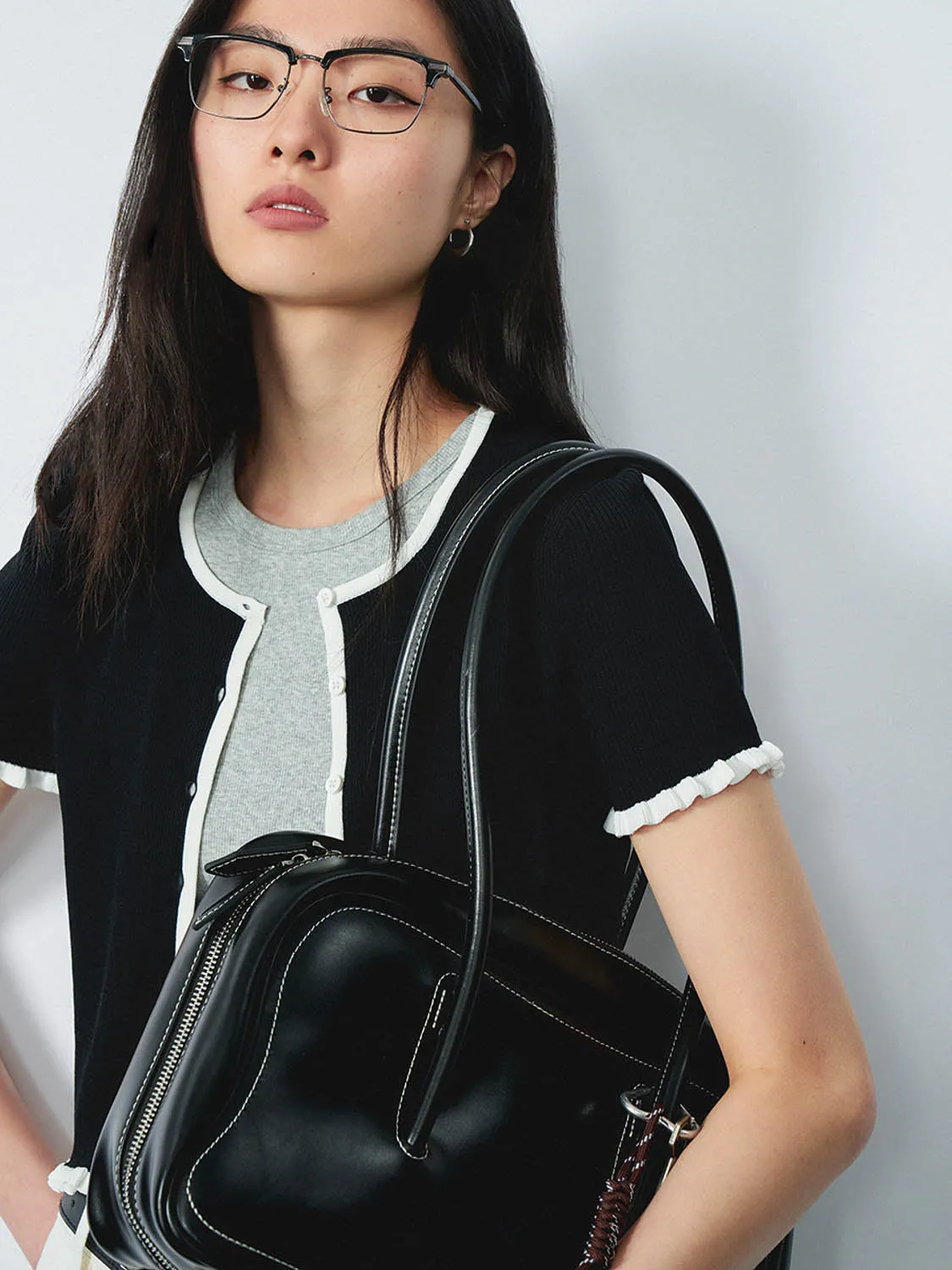 Skinny Knitted Cardigans sold by Urban Revivo product image thumbnail 3