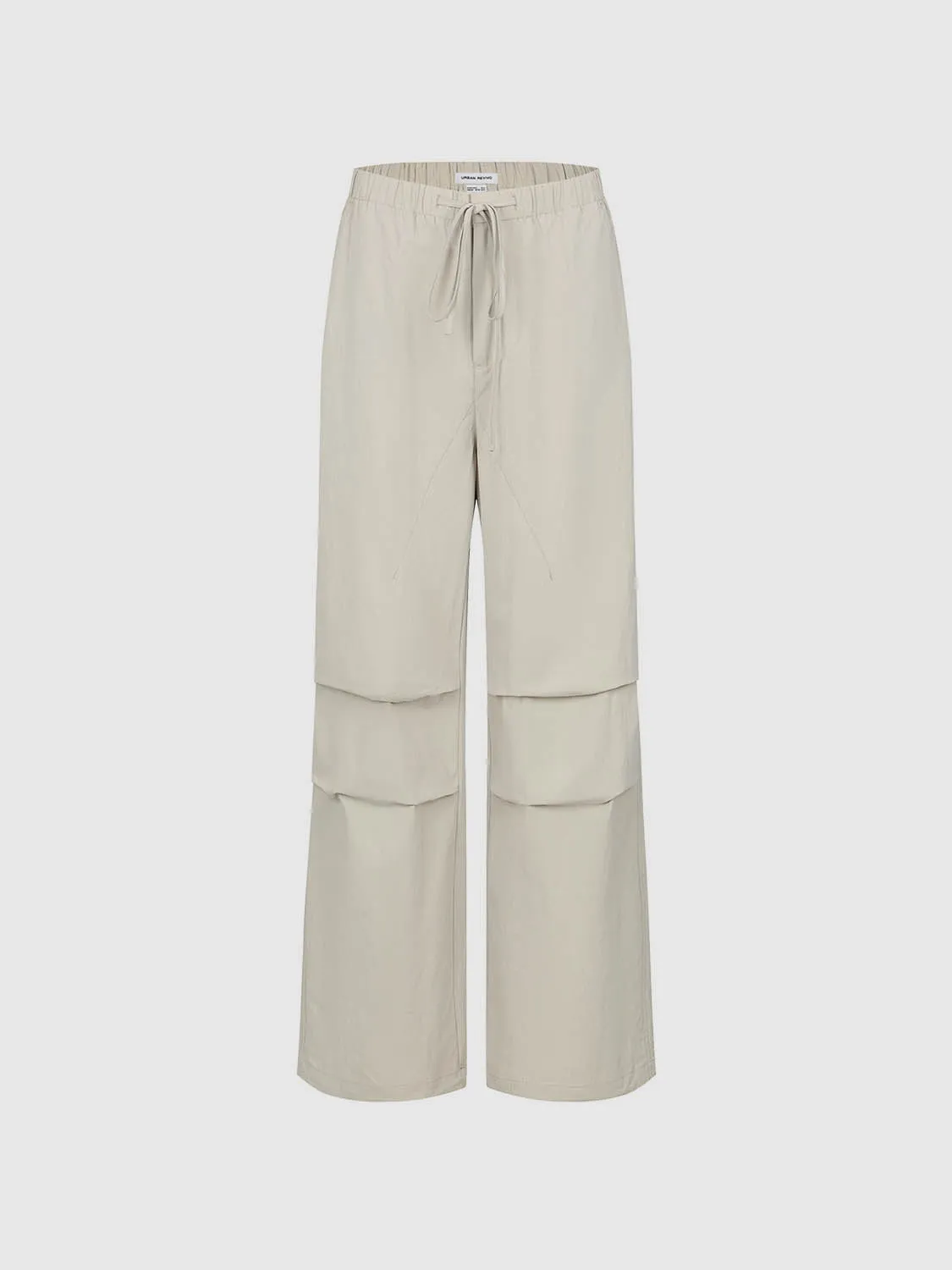 Ruched Wide-Leg Pants sold by Urban Revivo