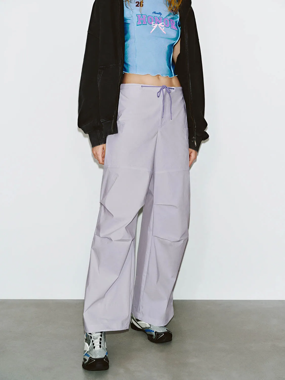 Wide-Leg Pants sold by Urban Revivo product image thumbnail 3