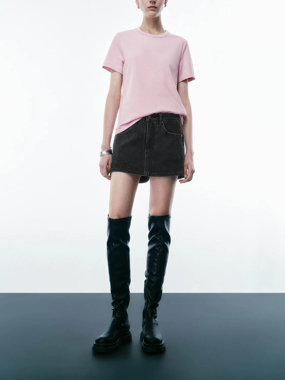 Denim Shorts sold by Urban Revivo product image thumbnail 2