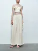 Lace Up Wide-Leg Pants sold by Urban Revivo