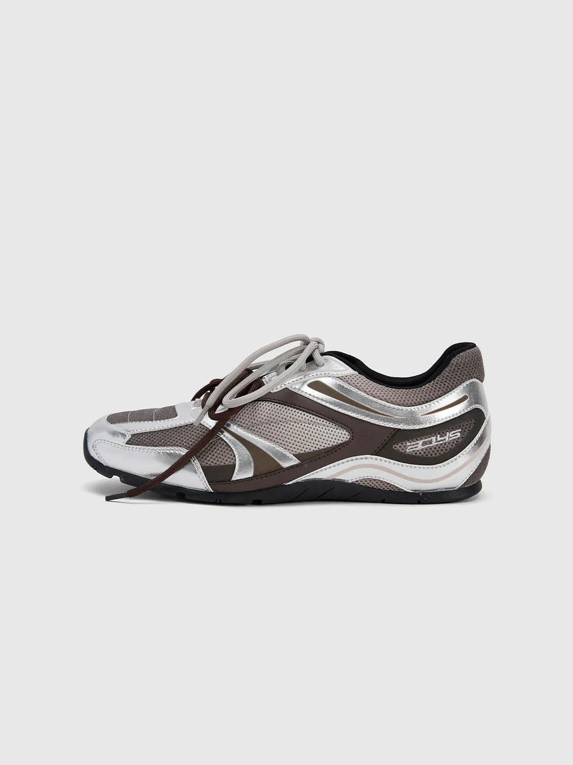 Sliver Metallic Mesh Sneakers sold by Urban Revivo product image thumbnail 2