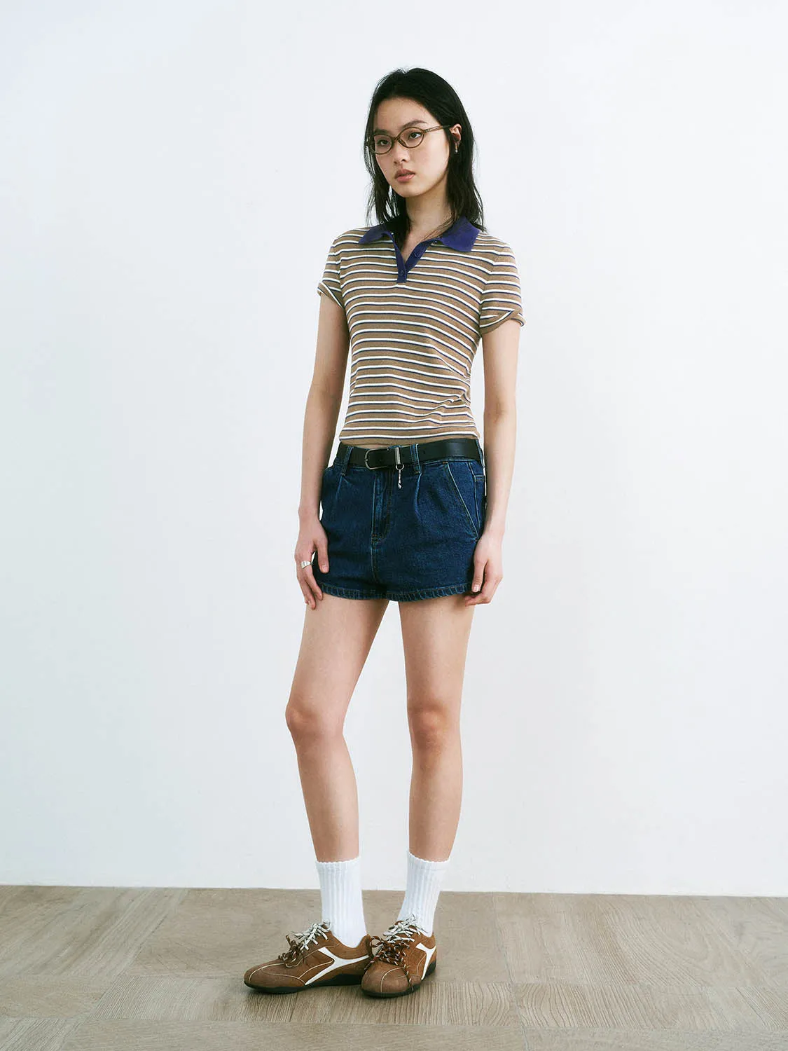 Knitted Stripe T-Shirts sold by Urban Revivo product image thumbnail 4