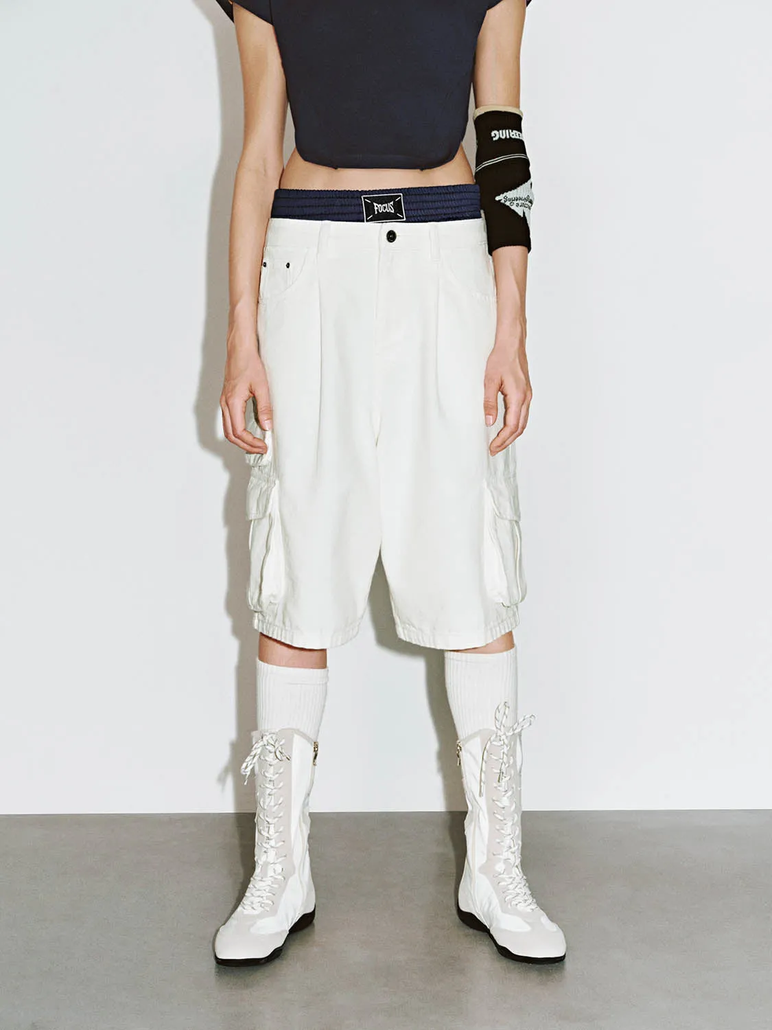 Vogue Denim Shorts sold by Urban Revivo product image thumbnail 2